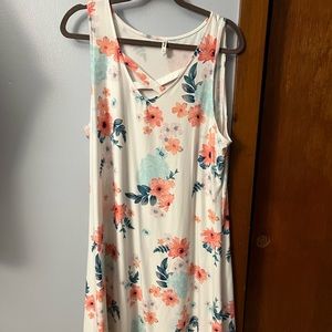 Mudd Floral Tank Dress